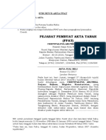 Struktur Akta PPAT PDF