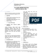 Analisis Hidrometer Astm D