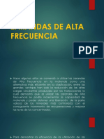 Zarandas de Alta Frecuencia