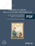 Sinesio Di Cirene Nella Cultura Tardo-Antica