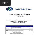 API 1104 - PTMS-WPS-01 Rev 00