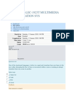 Quiz 5 Multimedia