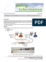 Info 05 18 Flashback and Flashback Arrestors in Welding Applications