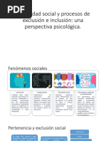 Diversidad Social y Procesos de Exclusión e Inclusión