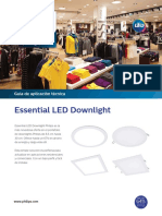 F.T. 2luminaria LED DOWNLIGHT