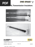 Hi Lite XL Transmission Insulators: Section