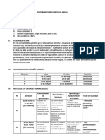 Programación Curricular Anual - 2015 - Matematica 5to Sec - Final