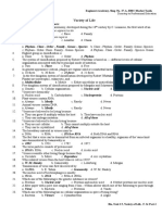 MCQS-Ch-5-Variety of Life-Part-Sol-1