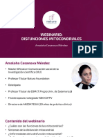 webinar-DISFUNCION MITOCONDRIAL