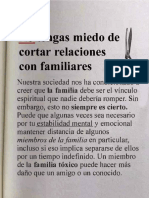 Cuándo Cortar Relaciones Familiares