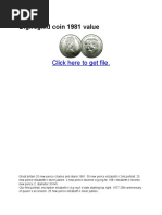 D.g.reg.f.d Coin 1981 Value PDF