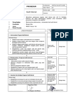 SOP Audit Internal