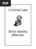 Strict Liability Booklet 2011