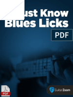 3 Must Know Blues Licks Eg Tab Online PDF