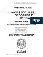 Ciencias Sociales Geografia e Historia 2 Eso Com Valenciana Adarve Nuevo Modelo