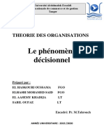 Phenomene Decisionnel