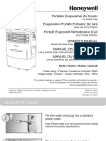 Manual Abanico Refrescante de Aire Honeywell PDF