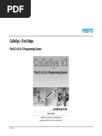 CoDeSys Version 3.5 First Steps Ver. 1