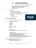 MSDS Hidróxido de Sodio Escamas