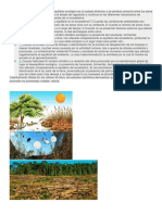 Equilibrio de ecosistema El equilibrio ecológico es un estado dinámico y de perfecta armonía entre los seres vivos y su medio ambiente Es el estado de regulación y continúa en los diferentes mecanismos de interacción e