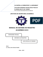 Plan de Registro Academico