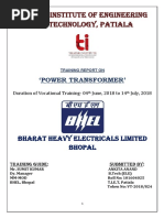 BHEL Report On Transformer.f (PDF) .Final1