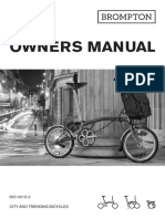 Brompton Bicycle - Owner's Manual