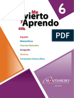 Guía Montenegro Del Alumno de 6º PDF