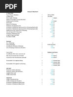 Design Excel Sheet For Abutment