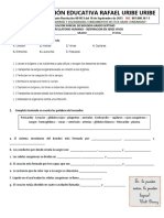 Evaluacion N. 2 Circulacion en El Hombre