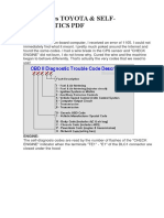 Toyota Fault Codes Diagnostic PDF