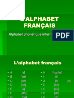 L'ALPHABET FRANçAIS 1