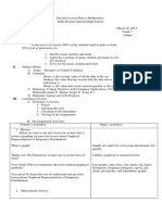 Detailed Lesson Plan in Mathematics