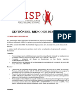 Analysisgestión Del Riesgo de Desastres-CISP