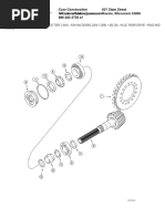 Axle, Rear Drive - Ring and Pinion