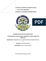 Informe Aceite de Mani Ultimo PDF