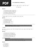 Guia 2. EXPRESIONES ALGEBRAICAS