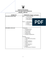 Grade 7 Portions For Term II 1