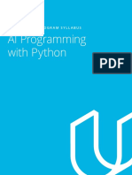 Artificial Intelligence With Python Nanodegree Syllabus 9-5 PDF