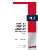 CAE IH FARMALL 95A Tractor Service Repair Manual PDF