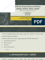 Manajement Difficult Airway