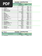 Sample Cost Estimate and Specification