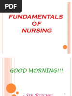 Review - Fundamentals of Nursing