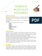 Generos Musicales Peruanos