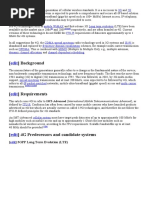 Background: 3GPP Long Term Evolution (LTE)