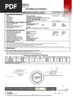 Certificado de Hormigón