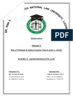 Administrative Law Project