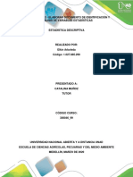 UNIDAD 1 FASE 2 ELABORAR DOCUMENTO DE IDENTIFICACIÓN Y ANÁLISIS DE VARIABLES ESTADÍSTICAS Individual