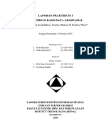 Laporan I Basis Data Geospasial