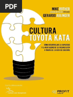 Cultura Toyota Kata - Como desarrollar la capacidad y la mentalidad de su organizacion a travГ©s de la Kata de Coaching (Spanish Edition) PDF